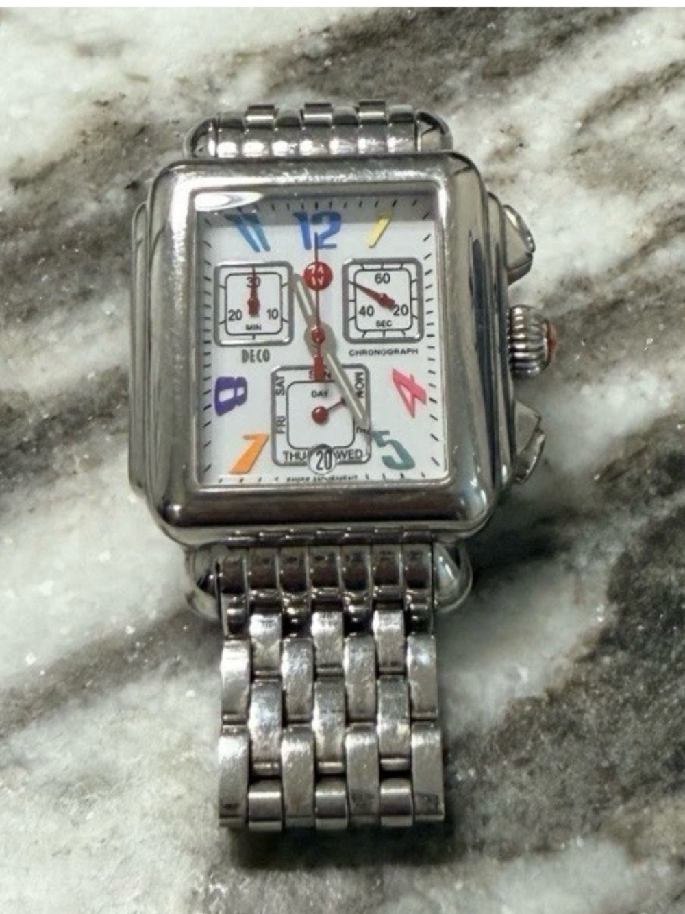 Michele Deco Chronograph Swiss Watch